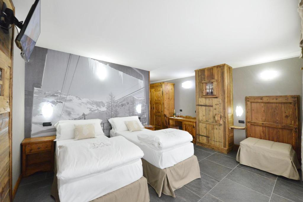 Mollino Rooms Breuil-Cervinia Rum bild